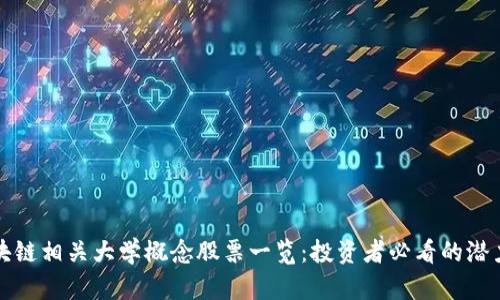 区块链相关大学概念股票一览：投资者必看的潜力股