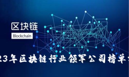 2023年区块链行业领军公司榜单分析