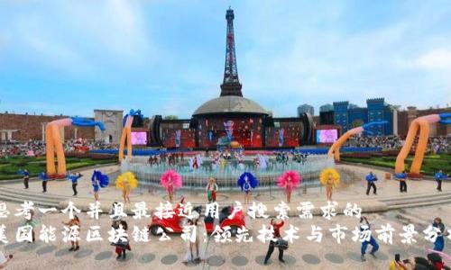 思考一个并且最接近用户搜索需求的  
美国能源区块链公司：领先技术与市场前景分析