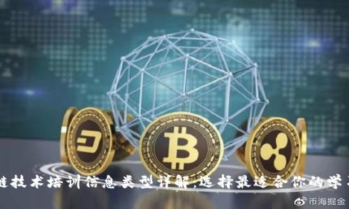 区块链技术培训信息类型详解：选择最适合你的学习路径