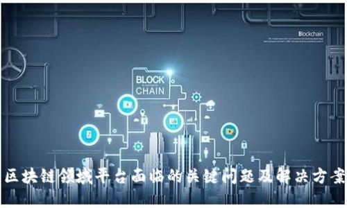 区块链领域平台面临的关键问题及解决方案
