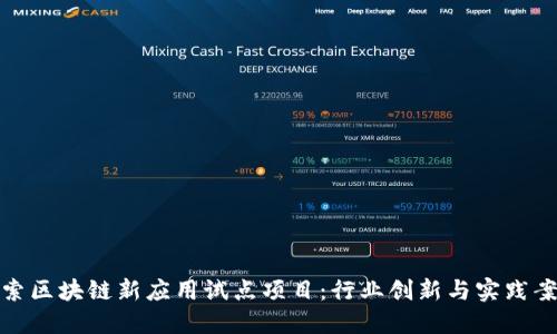 探索区块链新应用试点项目：行业创新与实践案例