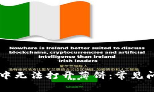 为何在TP钱包中无法打开薄饼：常见问题及解决方案